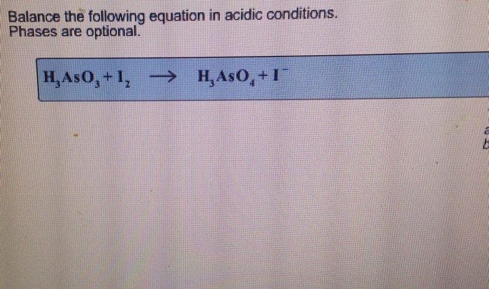 Equation balance acidic conditions phases 2co2 2h20 mn optional mno 4h transcribed text show