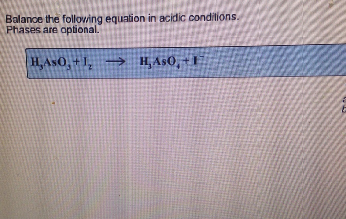 Equation balance acidic conditions phases 2co2 2h20 mn optional mno 4h transcribed text show