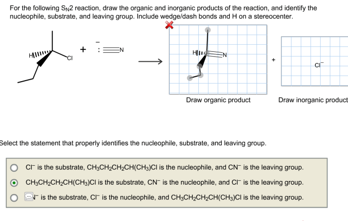 Draw the organic product of the reaction. 98c